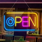 OPEN neon sign